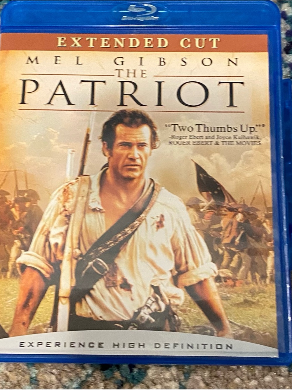 The Patriot (Extended Cut) - Mel Gibson - Blu-ray - Blue